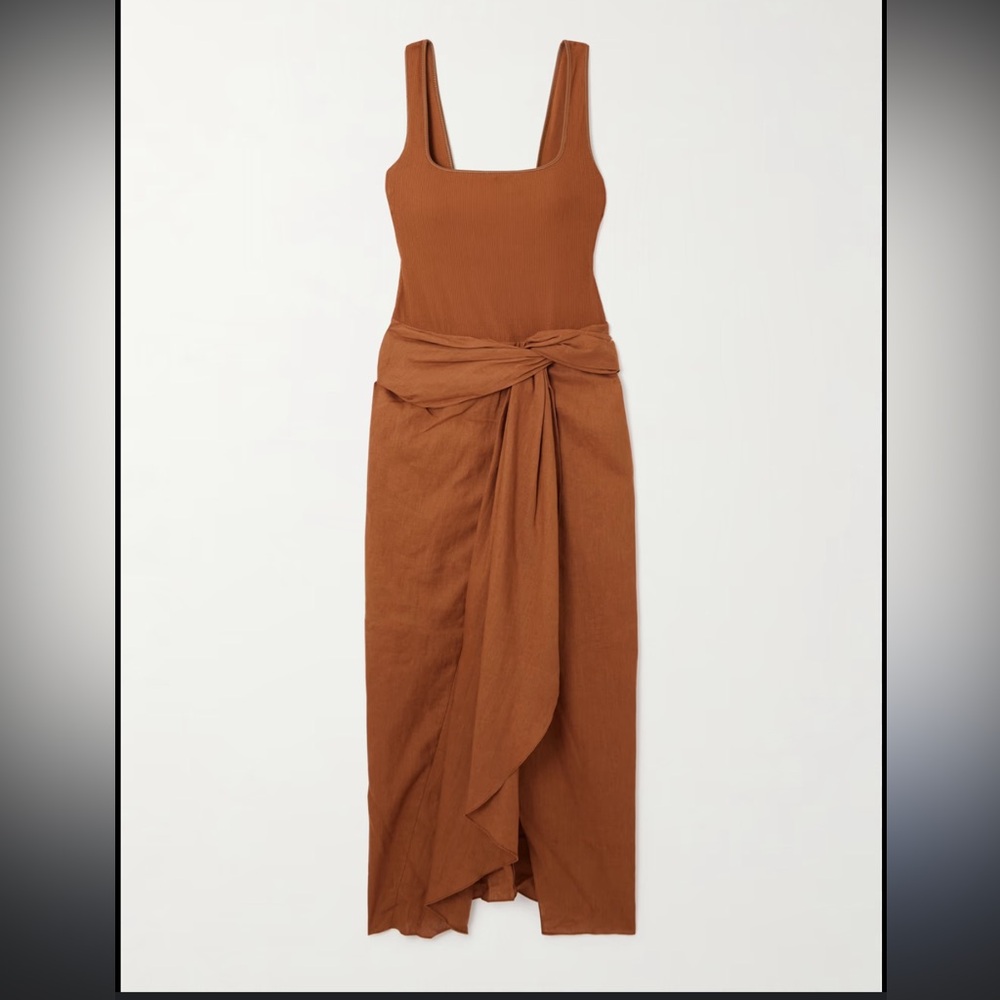 Johanna Ortiz Copper-Toned Dress - Picture 2 of 16